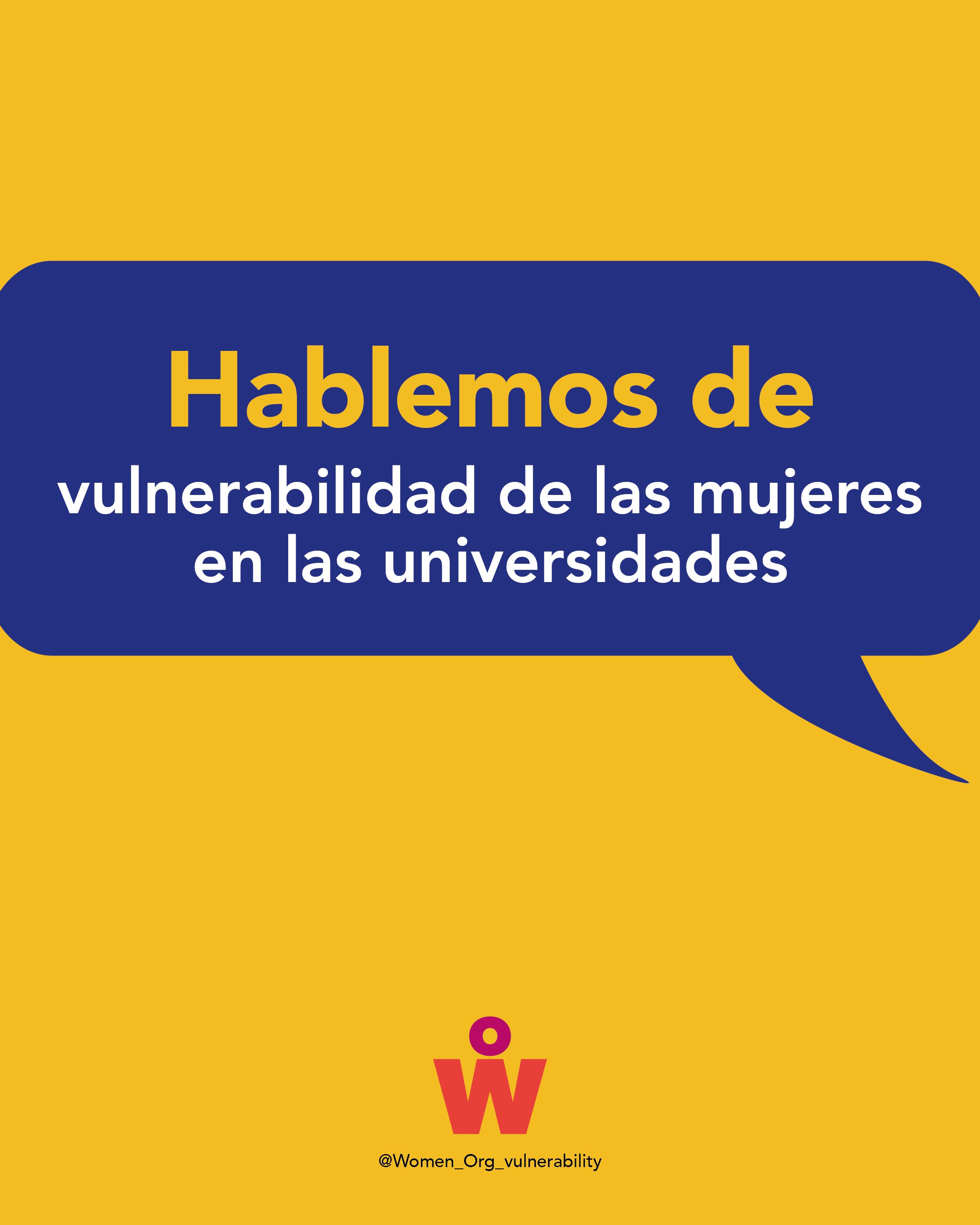 Vulnerabilidad de las mujeres en las universidades